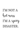 I am not a hot mess - This BAM Life