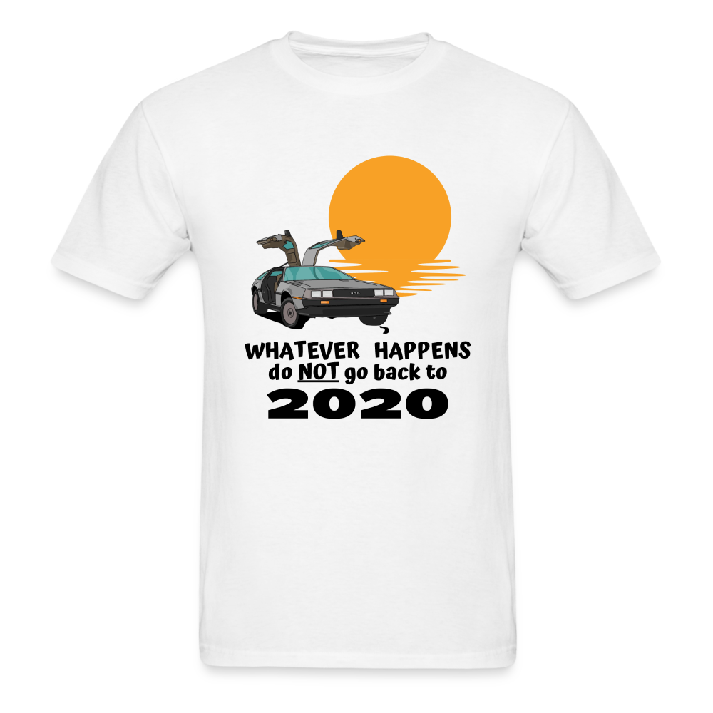 2020: Do not go back - white