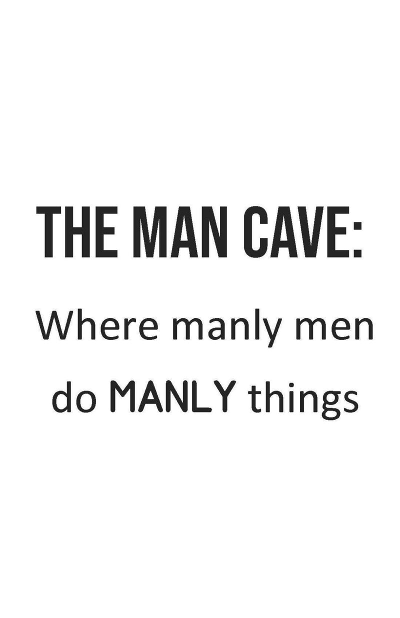 The man cave where the manly men ... - This BAM Life